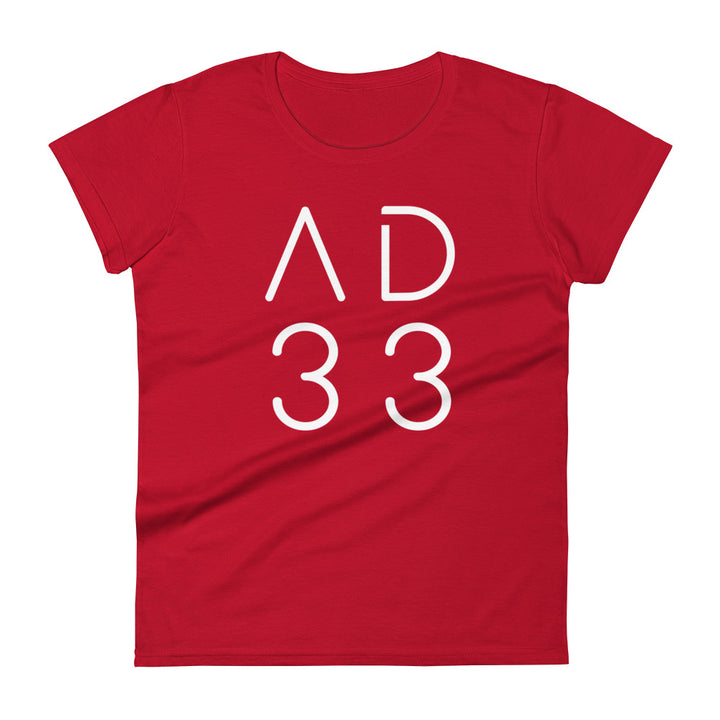 AD 33 Women's Tee Women's Tee True Red S 